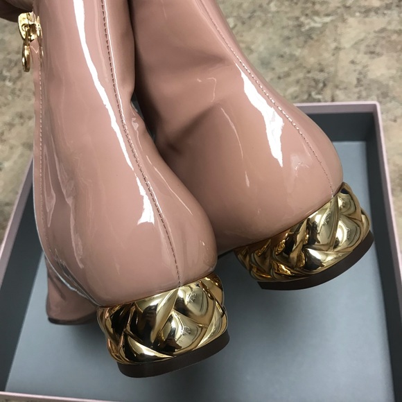 Clearance! NIB L’autre Chose Ankle Boots Patent leather 37/37.5 - Picture 6 of 7